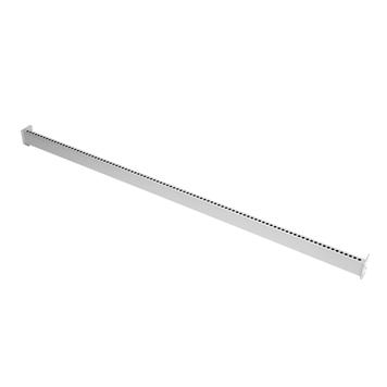 Șină de susținere perforată din tub dreptunghiular de 50 x 20 mm