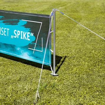 Setul de tensionare "Spike" pentru banner outdoor