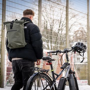 Rucsac rolltop pentru bicicletă "Trycycle"