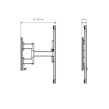 Suport pentru monitor Brack Slim